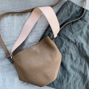 Meli Melo Italian Leather Bucket Bag